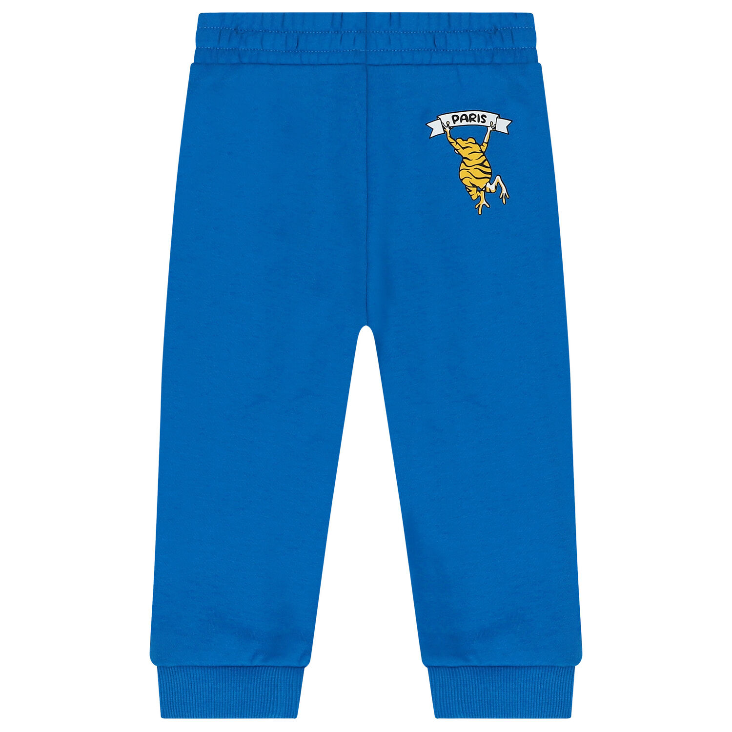 Younger Boys Blue Logo & Frog Joggers, 1, hi-res image number null